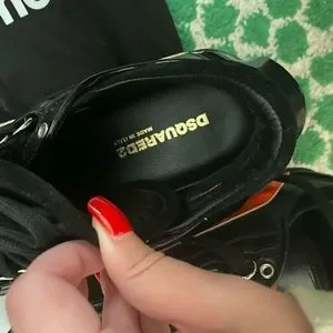 DSQUARED2 | Shoes | Dsquared2 Black Mens Sneakers With 